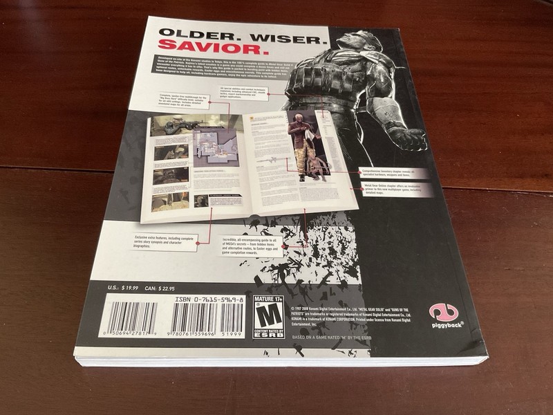Metal Gear Solid : Guns of the Patriots by Piggyback Complete Guide NEW gallery