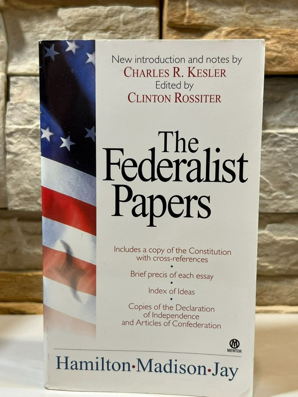 The Federalist Papers by Alexander Hamilton 1999 Paperback Political History