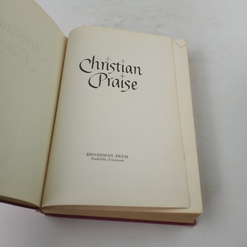 Christian Praise Hymnal (1964 Broadman Press HC, Christian Songbook 480 pages) gallery