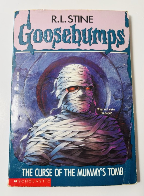 Goosebumps Unnumbered The Curse of The Mummy’s Tomb 1st Edition 2nd Pnt Jan 1993