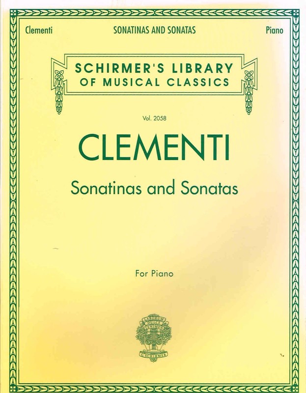 Clementi Sonatinas and Sonatas Vol. 2058 for Piano (HL50485899)