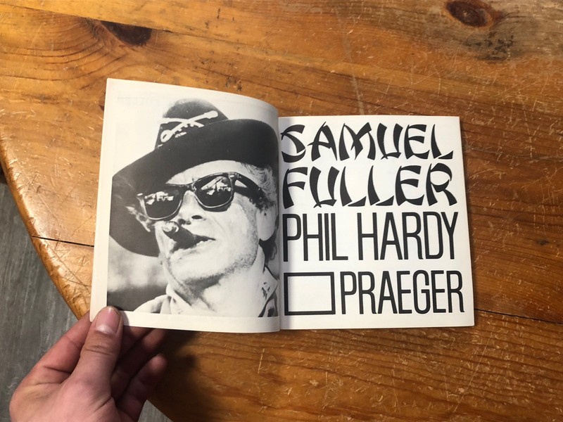 Samuel Fuller Phil Hardy 1970 First Edition Cinema Film History Praeger gallery