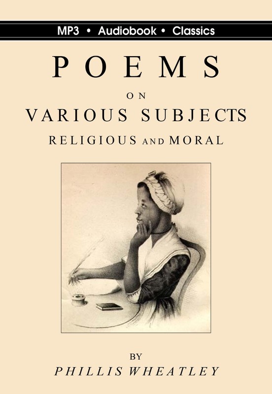 Poems on Various Subjects – MP3CD Audiobook in DVD case