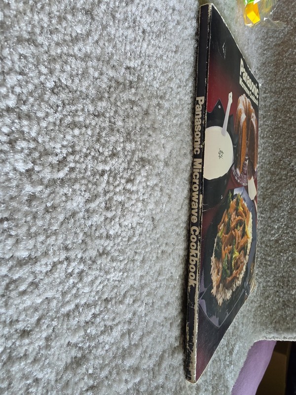 Panasonic Microwave Cookbook Paperback 112 Pages CR 1983 gallery