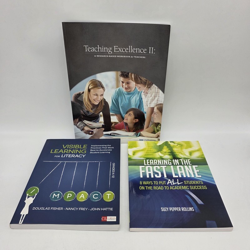 Teaching Excellence II Visible Learning Fast Lane Literacy Success Softcover Set