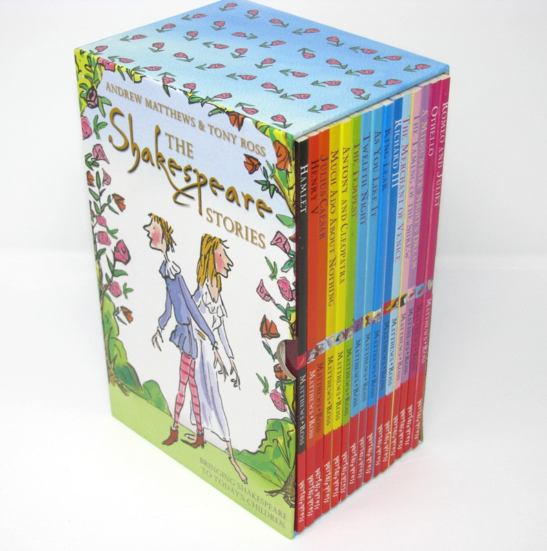 Shakespeare Stories Box Set Paperback Books Lot Of 15 Andrew Matthews & T. Ross