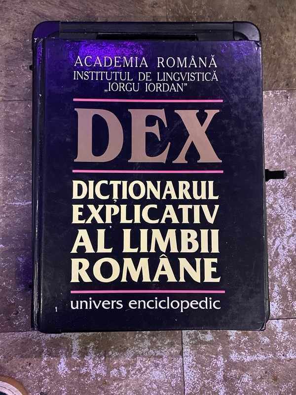 Dictionarul explicativ al limbii romane =: DEX Book The Fast Free Shipping