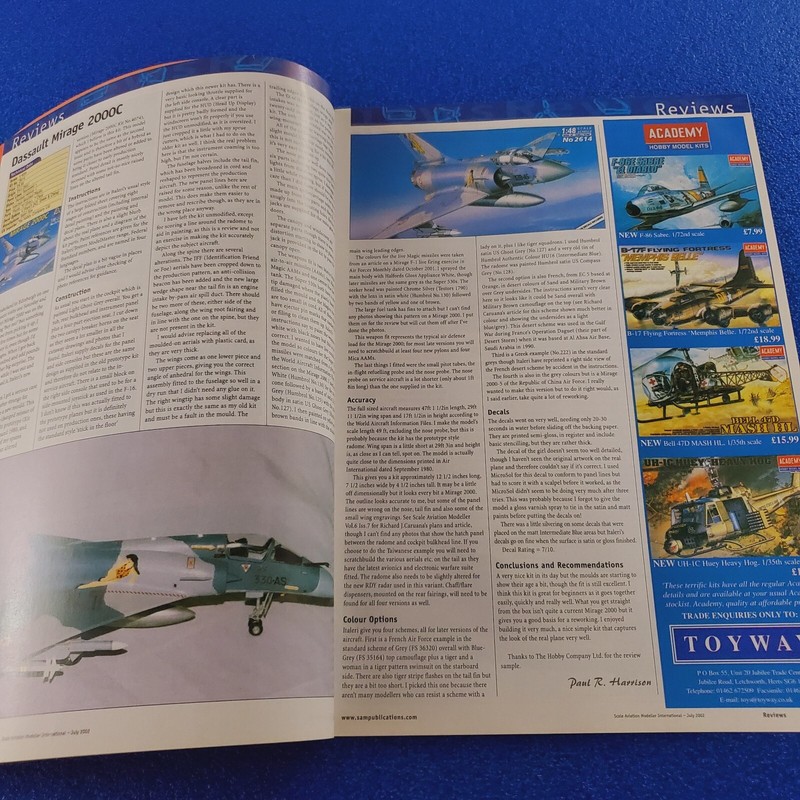 SCALE AVIATION MODELLER: DOUGLAS DAUNTLESS JULY 2002 VOL. 8 NO. 7 MAGAZINE gallery