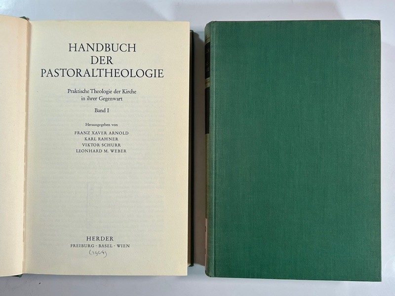 Handbuch der Pastoraltheologie. Band 1 - 5 in 6 Bänden. (= Praktische Theologie gallery