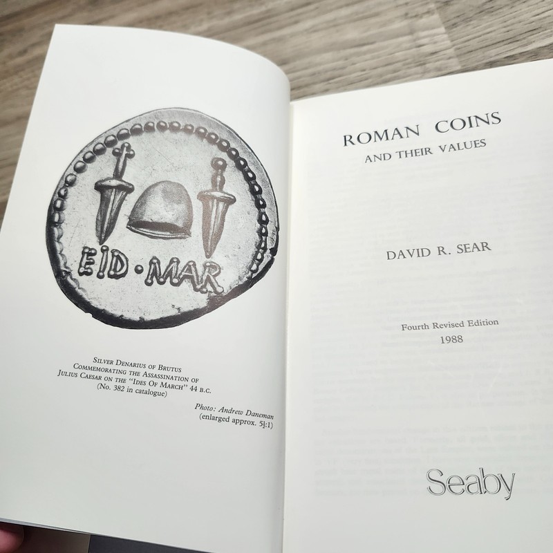 Roman Coins and Their Values By David R. Sear - 4th Rev Edition Hardcover gallery