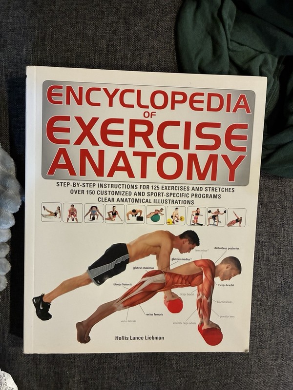 Encyclopedia of Exercise Anatomy by Hollis Lance Liebman (2016, Trade Paperback)