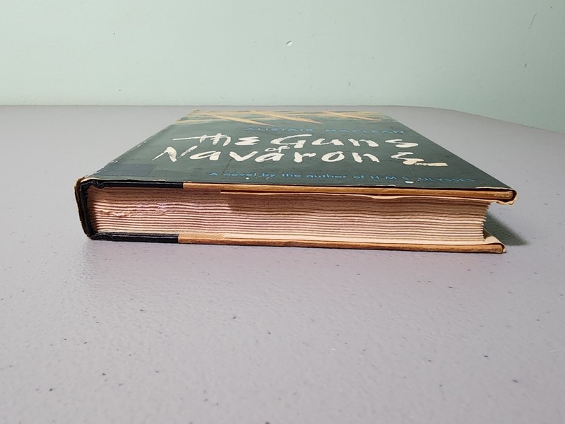 THE GUNS OF NAVARONE by Alistair MacLean 1957 Book Club Edition Hardcover DJ gallery