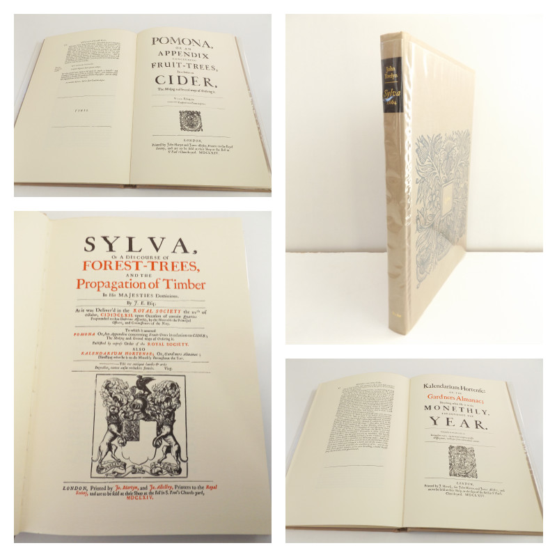 1977 SYLVA or a DISCOURSE of FOREST-TREES Facsimile 1664 FORESTRY Evelyn BOTANY