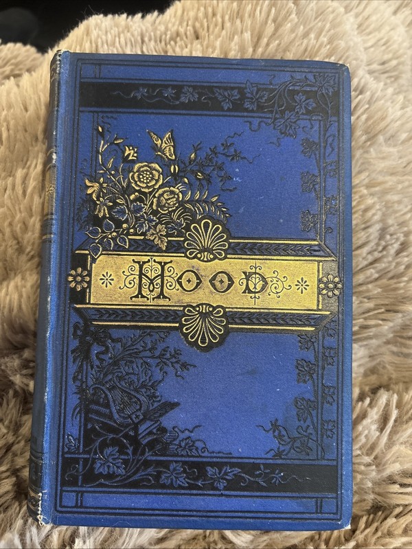 The Poetical Works of Thomas Hood With Memoir And Notes Illustrated Antique Book