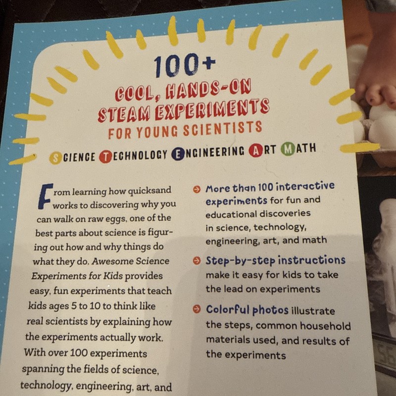 New~ Awesome Science Experiments for Kids: 100+ Fun STEM / STEAM Projects & Why gallery