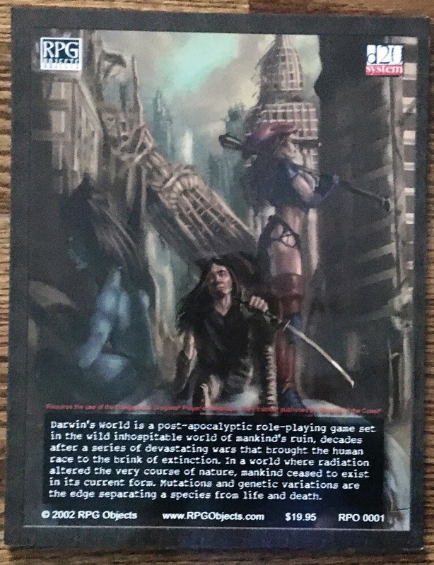 RPG Objects RPO 0001 - Darwin's World *NEW* - d20 System RPG Book gallery