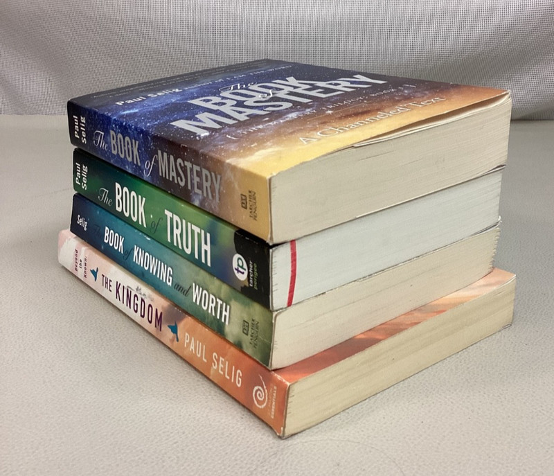 PSYCHIC Paul Selig Lot of 4 BOOK OF TRUTH, KNOWING & WORTH, MASTERY, THE KINGDOM gallery