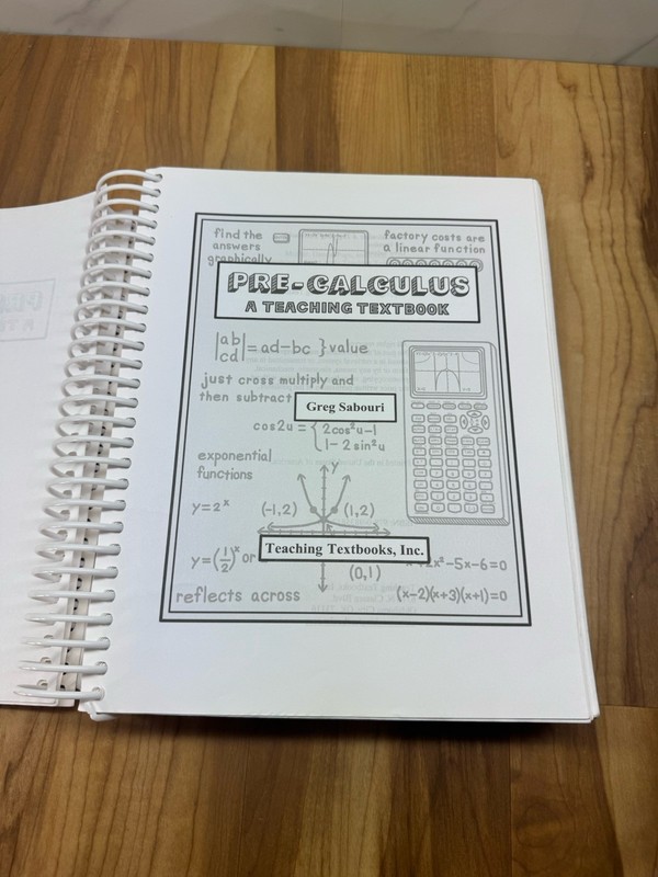 A Teaching Textbook: Pre-Calculus Student Textbook & Answer Key/Test Bank gallery