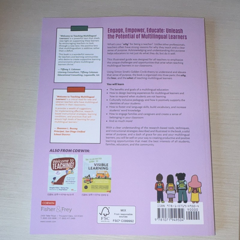 Corwin Welcome to Teaching Multilingual Learners! Illustrated Guide, new gallery