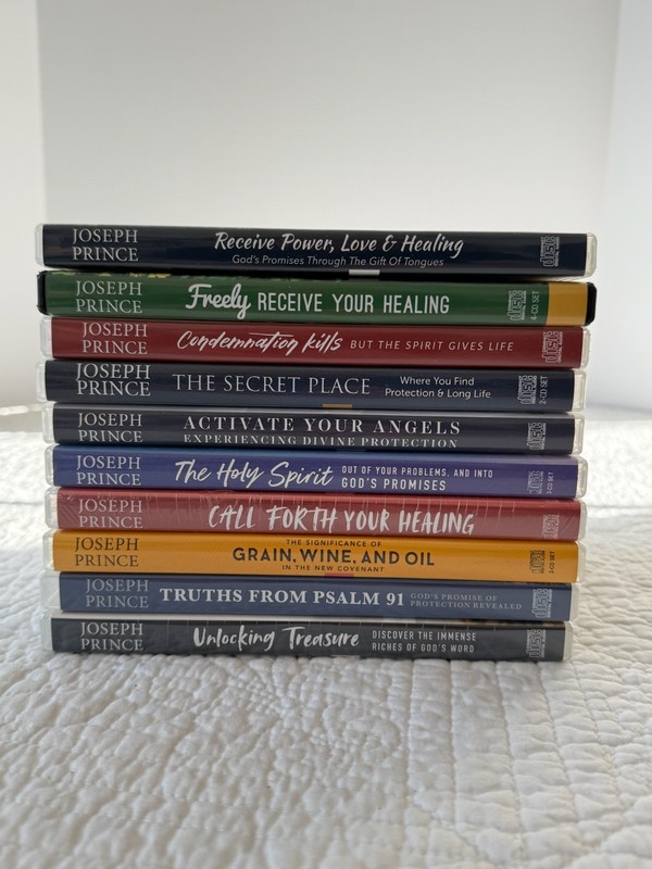Joseph Prince Set of 10 CD’s 4 are sealed 10 total in the Set Selling as a Set