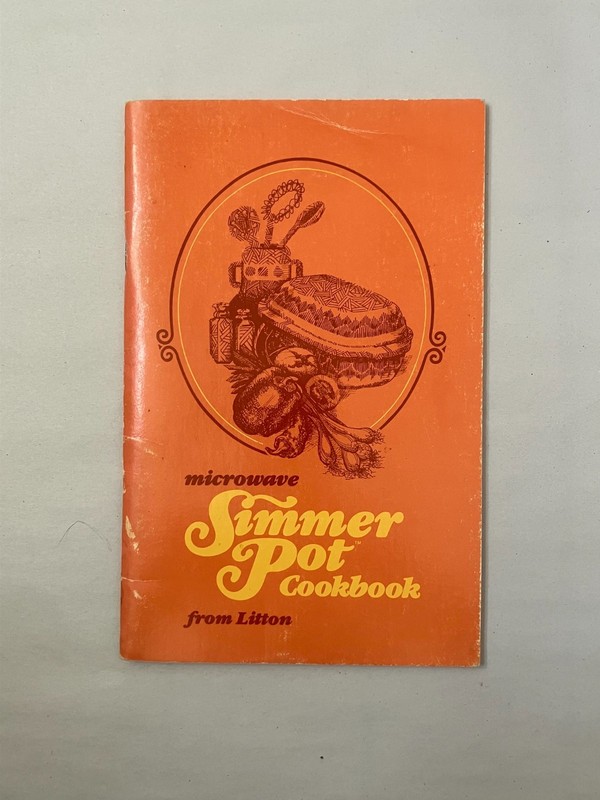 Microwave Simmer Pot Cookbook from Litton / 1977 Vintage Pamphlet / Ships Free