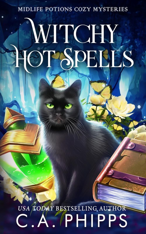 Witchy Flash Back: A Paranormal Cozy Mystery (Midlife Potions) – paperback P…
