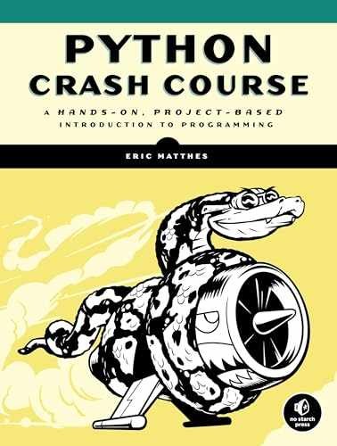 Penguin Random House Python Crash – Paperback, by Matthes Eric – Very Good