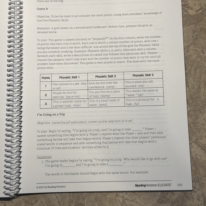 Reading Horizons ELEVATE Teacher's Manuals - Ch4 &6 + Supp Materials - Like New gallery