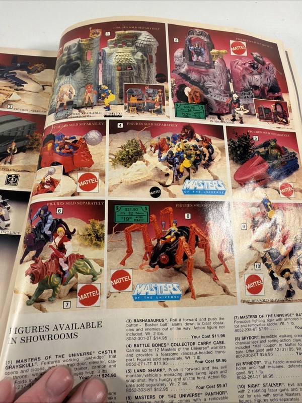 VTG 1985-86 Brendles Catalog 450 Pages He-Man, Transformers, GI Joe, Sony gallery