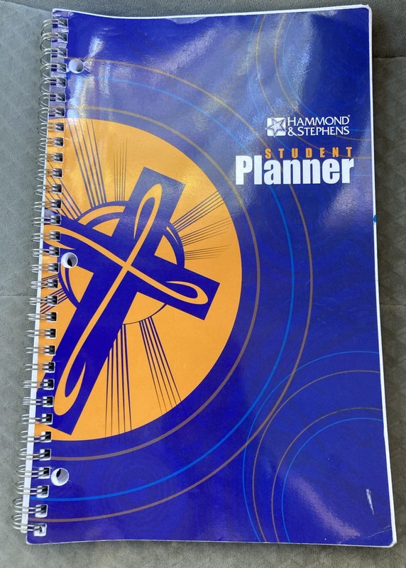 Hammond and Stephens Undated Daily Student Planner. Like New! 7×11. 192 Pages.