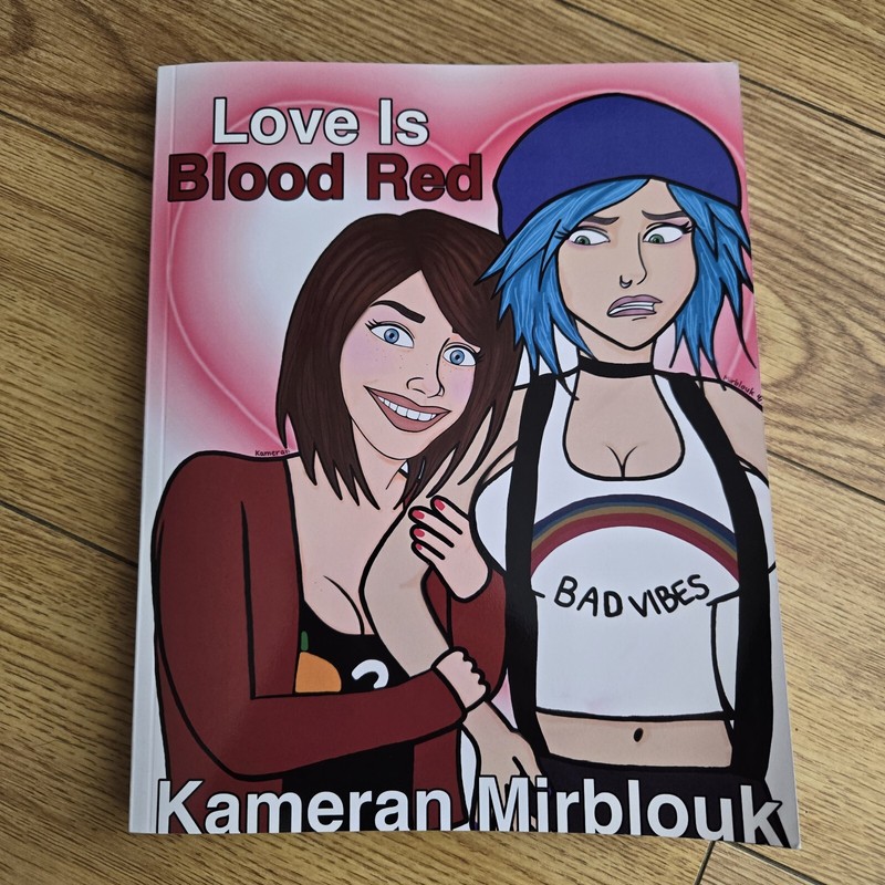Love Is Blood Red by Kameran Mirblouk (TPB BLURB 2024) Fantasy
