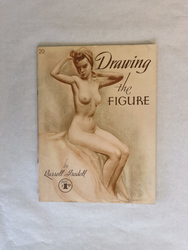 Walter T Foster No 20 Drawing the Figure Russell Iredell Vintage
