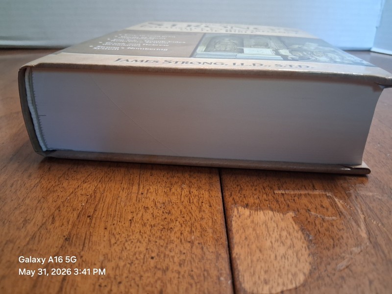 Nelson The New Strong's Exhaustive Concordance Bible HC Thumb Index Strong 2005 gallery