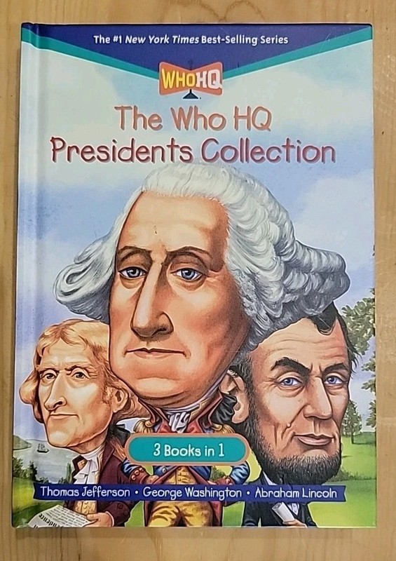 Who HQ 3-Book Collection: Presidents by Who HQ 2009 Hardcover 1371