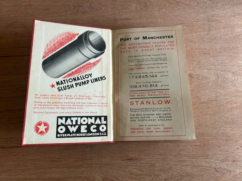 Oil Petroleum Yearbook 1939 Walter Skinner HC Stewarts Lloyds S & L Vintage gallery