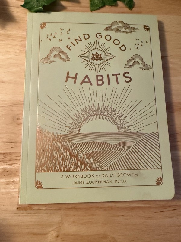 Find Good Habits Jaime Zuckerman 2022 Workbook Wellfleet Press HC