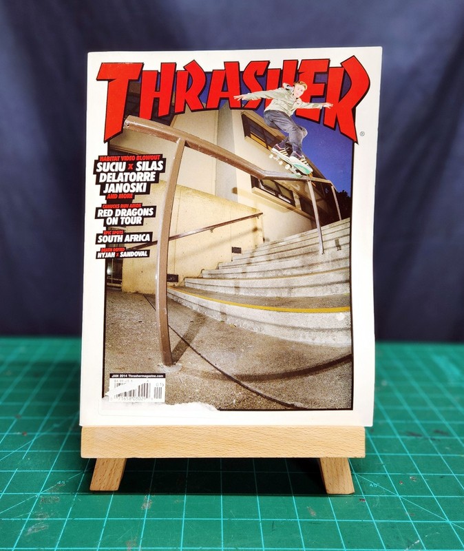 Thrasher Magazine / January 2014 / Issue #402 gallery