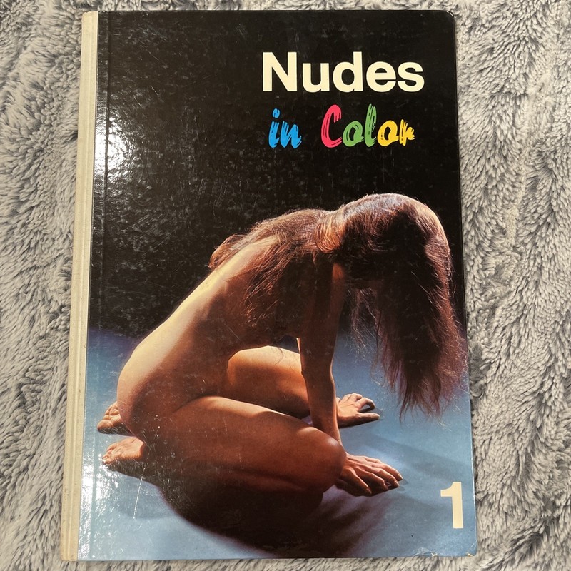Nudes In Color. HC. 1966. Lyle Stuart. Printed In Germany 1967. 1st Ed. Rare