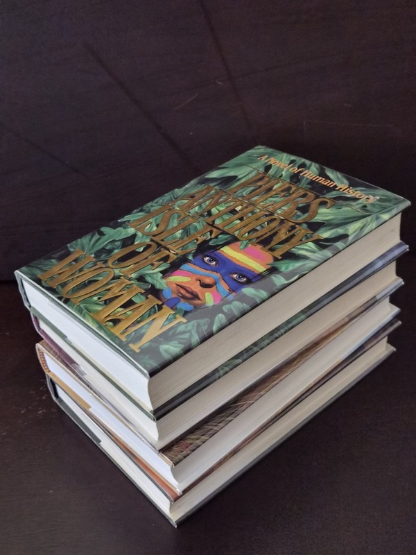 Piers Anthony Geodyssey Set 1-4 1st/1st Tor HCDJ Brodart Mylar LN Fantasy gallery