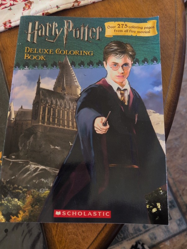 Harry Potter Deluxe Coloring Book by Scholastic, Inc.
