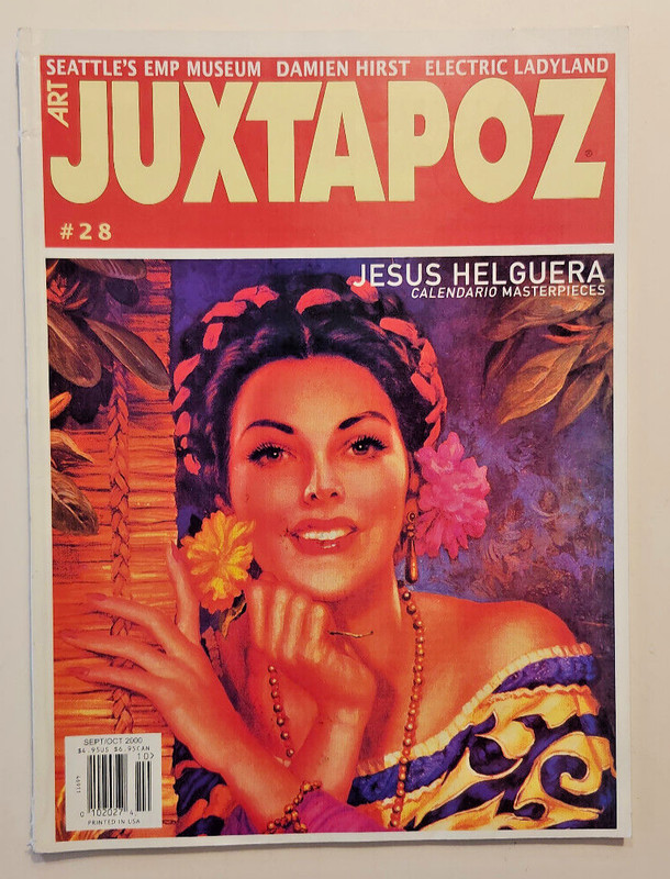 JUXTAPOZ #28 2000 Magazine JESUS HELGUERA Electric Ladyland DAMIEN HIRST ART