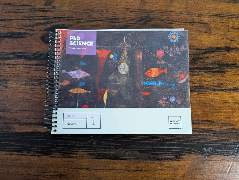 PhD Science: GREAT MINDS Level K Module 1 (Teacher Edition) "Survival" gallery