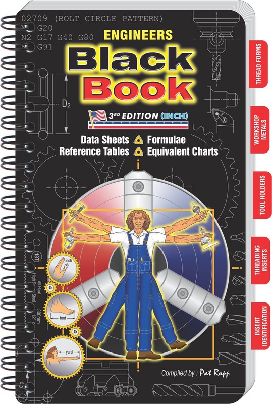 BLACK BOOKS EBB3INCH ENGINEERS BLACK BOOK 3RD EDITION (1 PER PACK) BY Pat Rapp