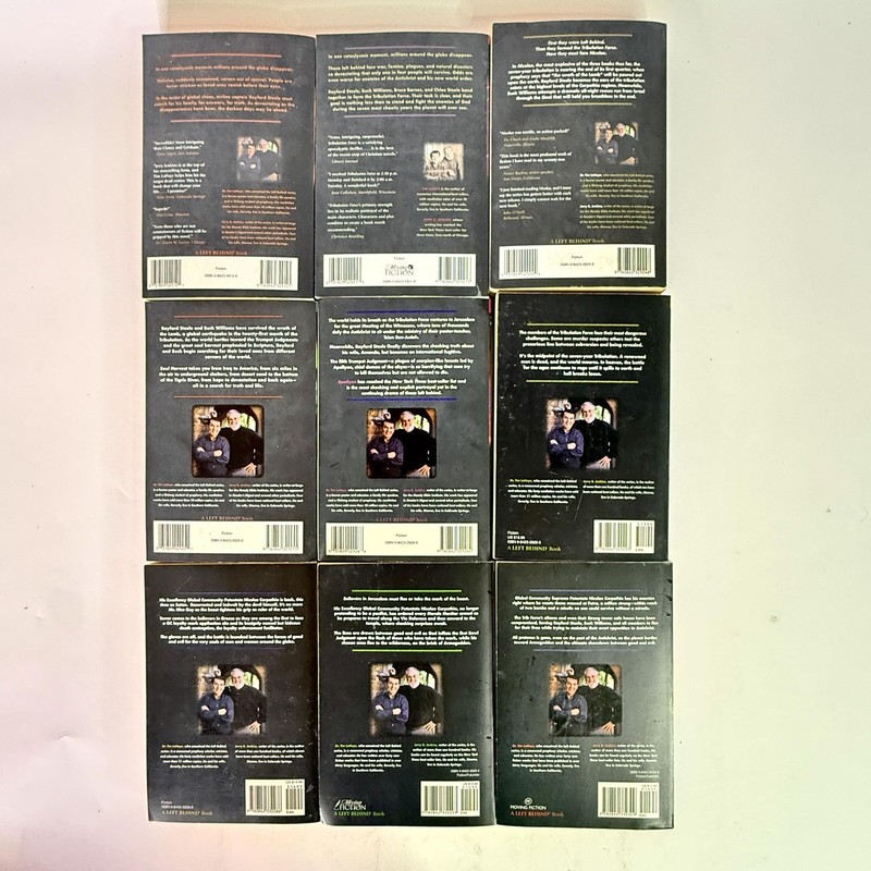 Lot 9 Left Behind Series Tim LaHaye Jerry B Jenkins PB Paperback Set Tyndale gallery