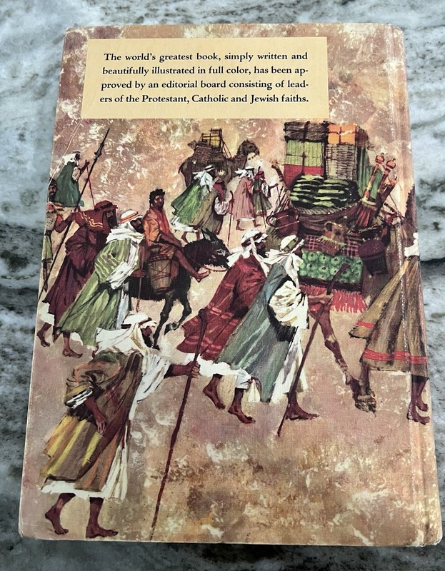 The Children's Bible Golden Press Hardcover 1974 Illustrated Religious 510 Pages gallery