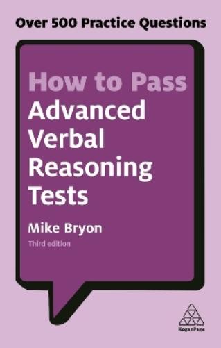 Mike Bryon How to Pass Advanced Verbal Reasoning Tests (Paperback)