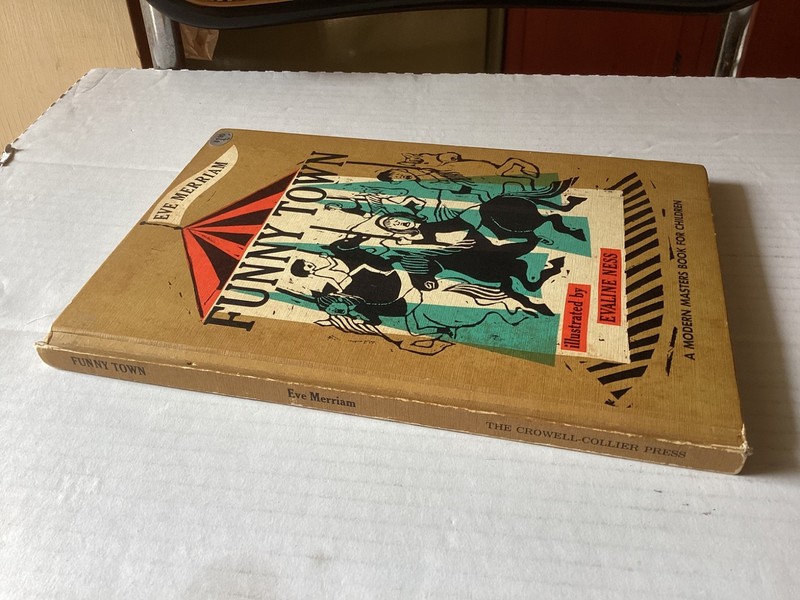 Funny Town Eve Merriam Evaline Ness HC 1st edition 1963 gallery