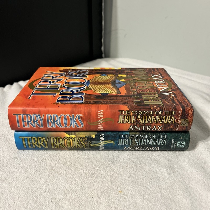 Terry Brooks 1st Ed/1st Prt HB’s Voyage Of Jerle Shannara Books 2 & 3 In Series