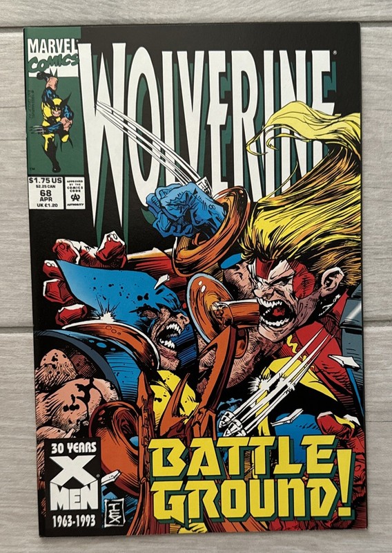 Wolverine Comic Numbers 67 68 69 70 bundle Larry Hama Marvel Comics 1993 VGC gallery