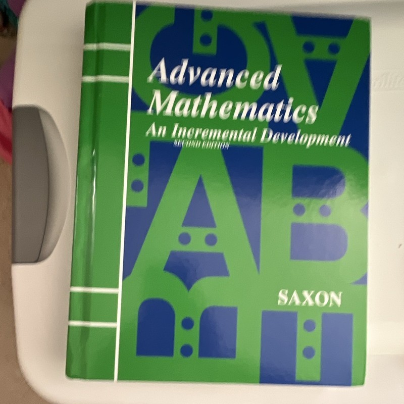 Saxon Advanced Mathematics Second Edition Textbook Test Forms Homeschool Packet gallery